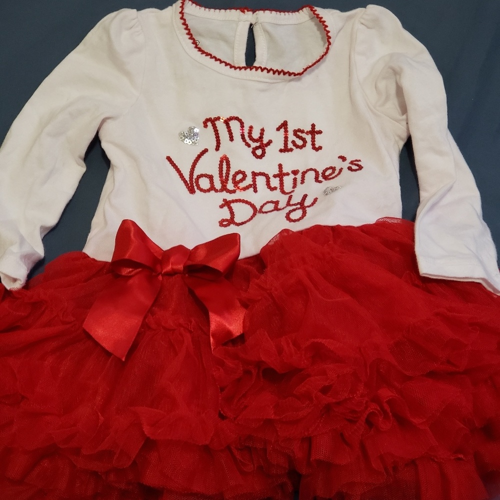 My first valentine dress
